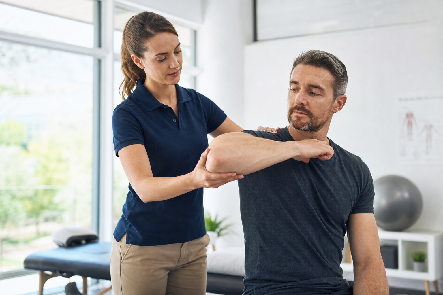 Beispiel 2 der Bildsprache für Physiotherapien